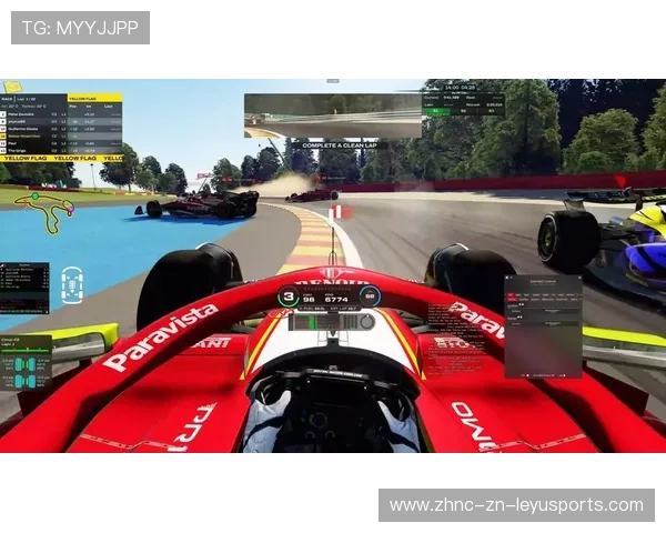 赛车直道攻防大战上演高速博弈