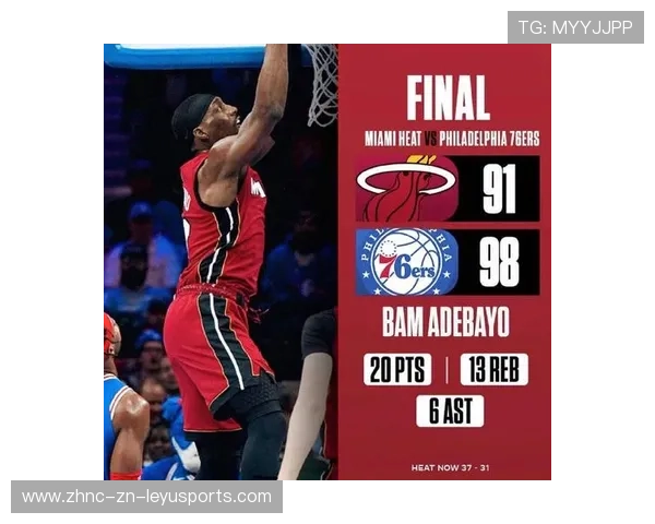 阿德巴约中距离发力,热火逐渐打开局面 阿德巴约中距离发力,热火逐渐打开局面